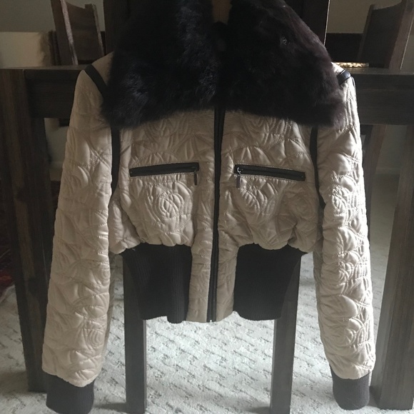 bebe Jackets & Blazers - Bebe Fur Collar Jacket